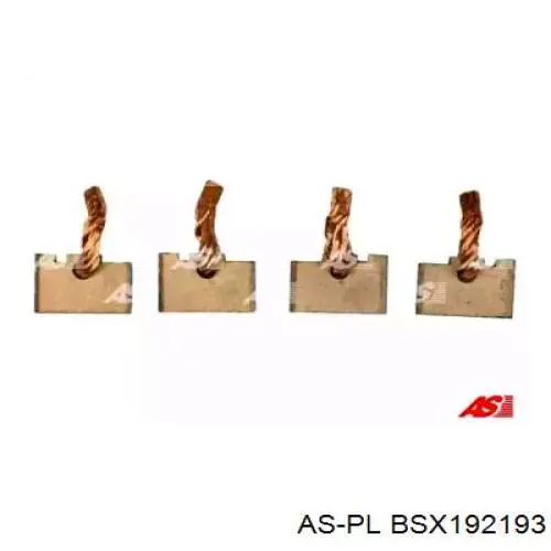 BSX192193 As-pl щетка стартера