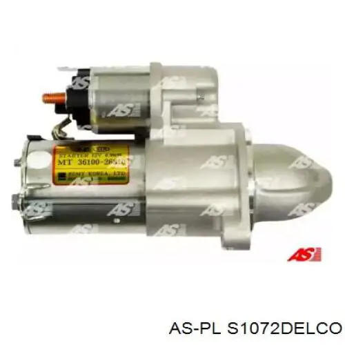 S1072DELCO As-pl Стартер автомобиля