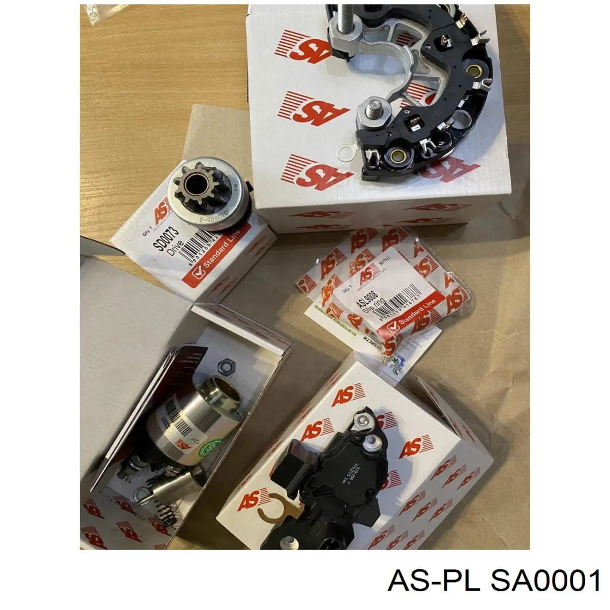 SA0001 As-pl Ротор стартера