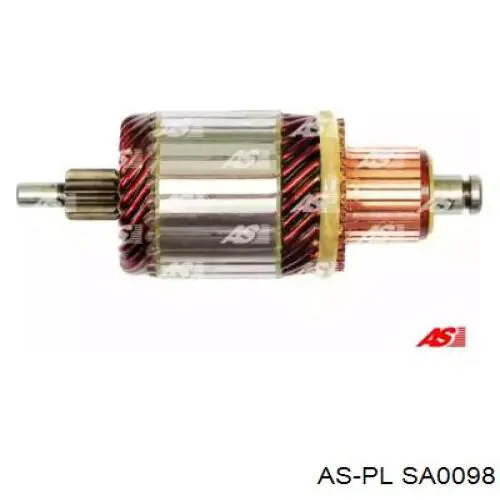 SA0098 As-pl якорь (ротор стартера)