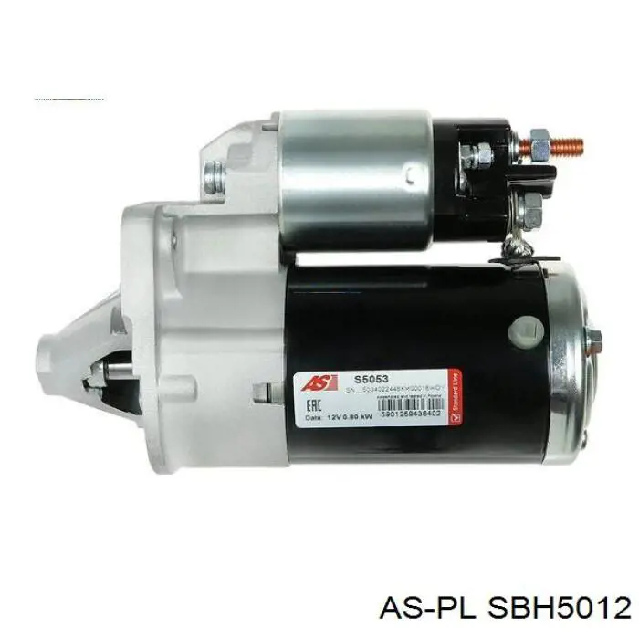 Щеткодержатель стартера SBH5012 As-pl