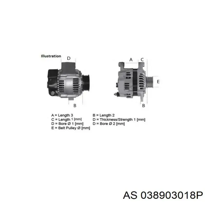 JZW903021EX VAG Генератор автомобильный