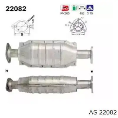 Катализатор 22082 AS/Auto Storm