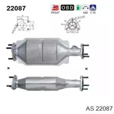 Катализатор 22087 AS/Auto Storm