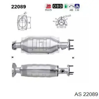 Катализатор 22089 AS/Auto Storm