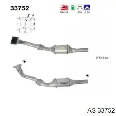 Катализатор 33752 AS/Auto Storm