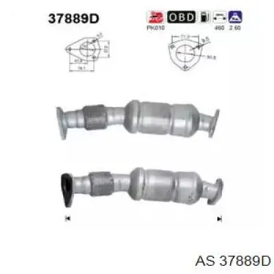 Катализатор 37889D AS/Auto Storm