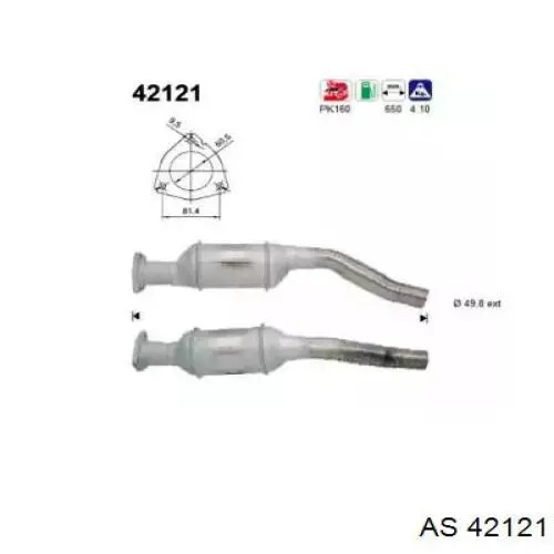 Катализатор 42121 AS/Auto Storm