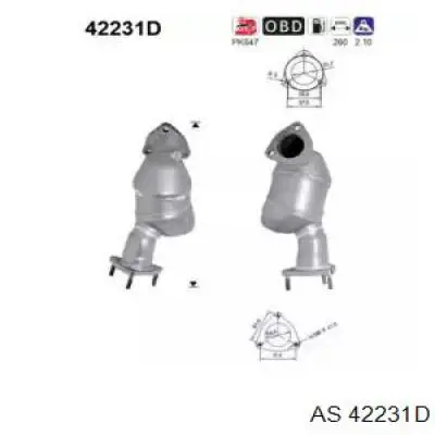Каталитический нейтрализатор отработавших газов VAG 4D0131090MX цена, от 343.25 USD