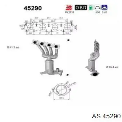 Коллектор выпускной 45290 AS/Auto Storm