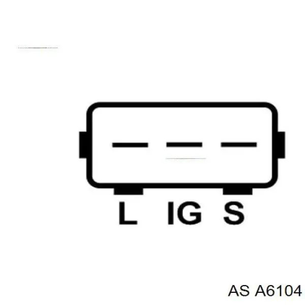 Генератор A6104 AS/Auto Storm