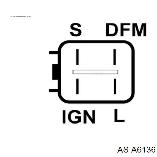 Генератор A6136 AS/Auto Storm