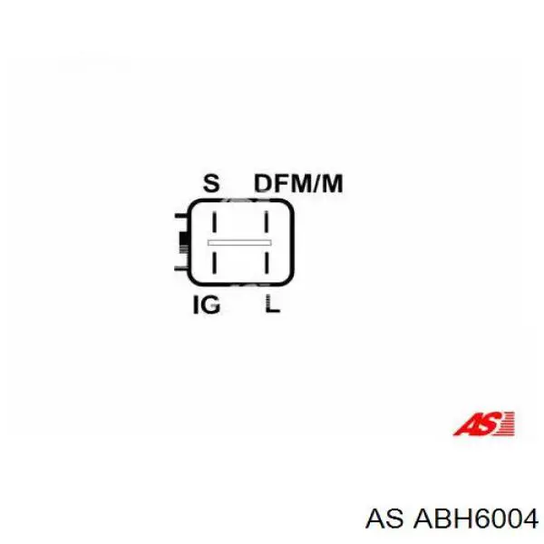 Щеткодержатель генератора ABH6004 AS/Auto Storm