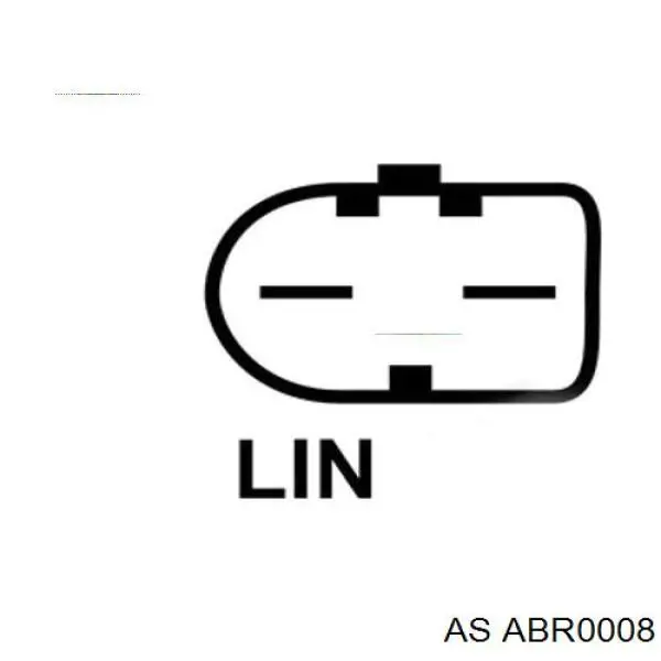 Крышка генератора задняя ABR0008 AS/Auto Storm