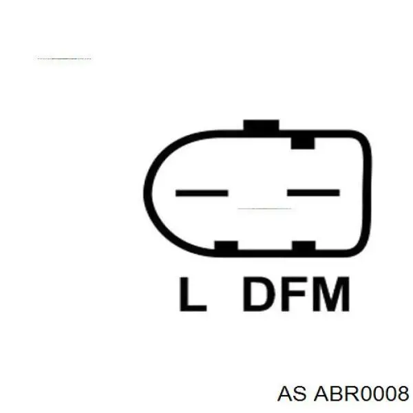 Крышка генератора задняя AS/Auto Storm ABR0008 цена, от 11.44 USD