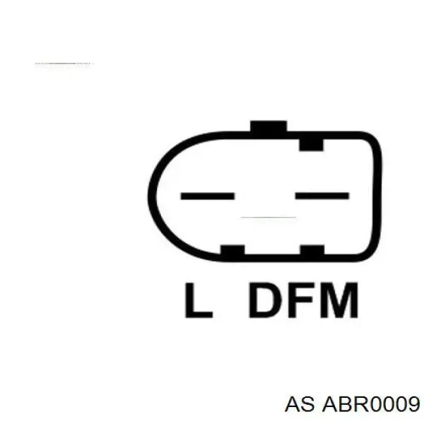 ABR0009 AS/Auto Storm Крышка передняя, генератора