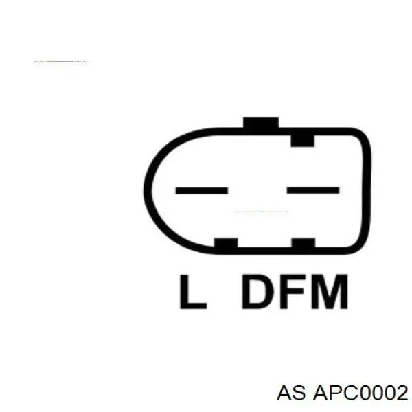 APC0002 AS/Auto Storm Крышка генератора задняя