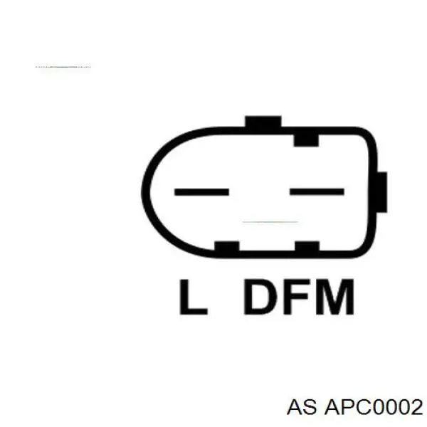 Крышка генератора задняя AS/Auto Storm APC0002 цена, от 4.35 USD