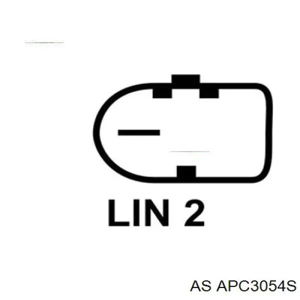 Крышка генератора задняя As-pl APC3039