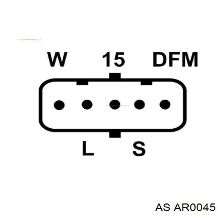 AR0045 AS/Auto Storm Якорь (ротор) генератора