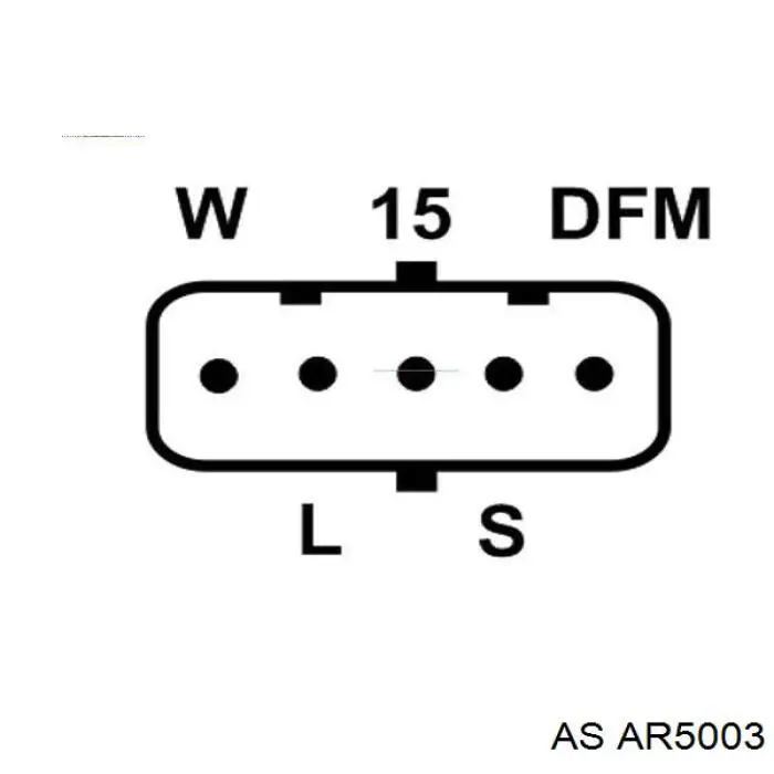 AR5003 AS/Auto Storm Якорь (ротор) генератора