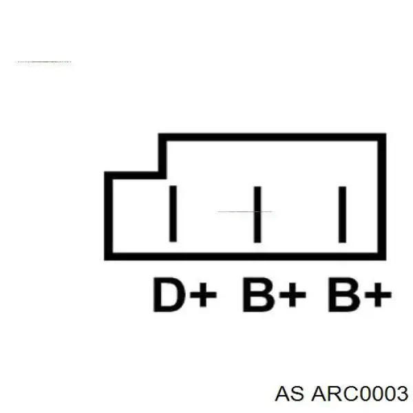 Диодный мост ARC0003 AS/Auto Storm