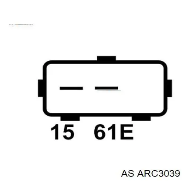 ARC3039 AS/Auto Storm Выпрямитель генератора