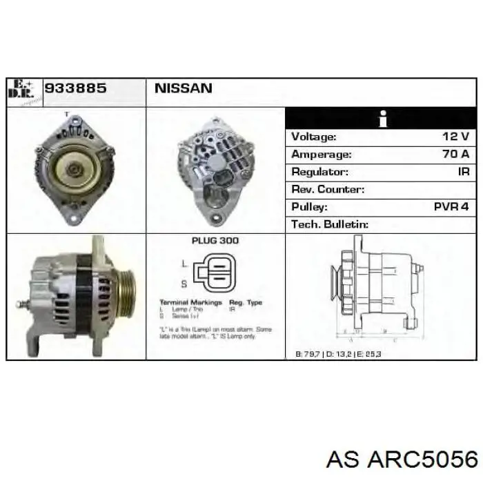 Диодный мост ARC5056 AS/Auto Storm