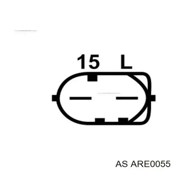 ARE0055 AS/Auto Storm реле-регулятор генератора (реле зарядки)