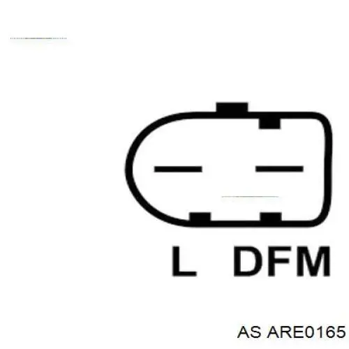 Реле генератора ARE0165 AS/Auto Storm