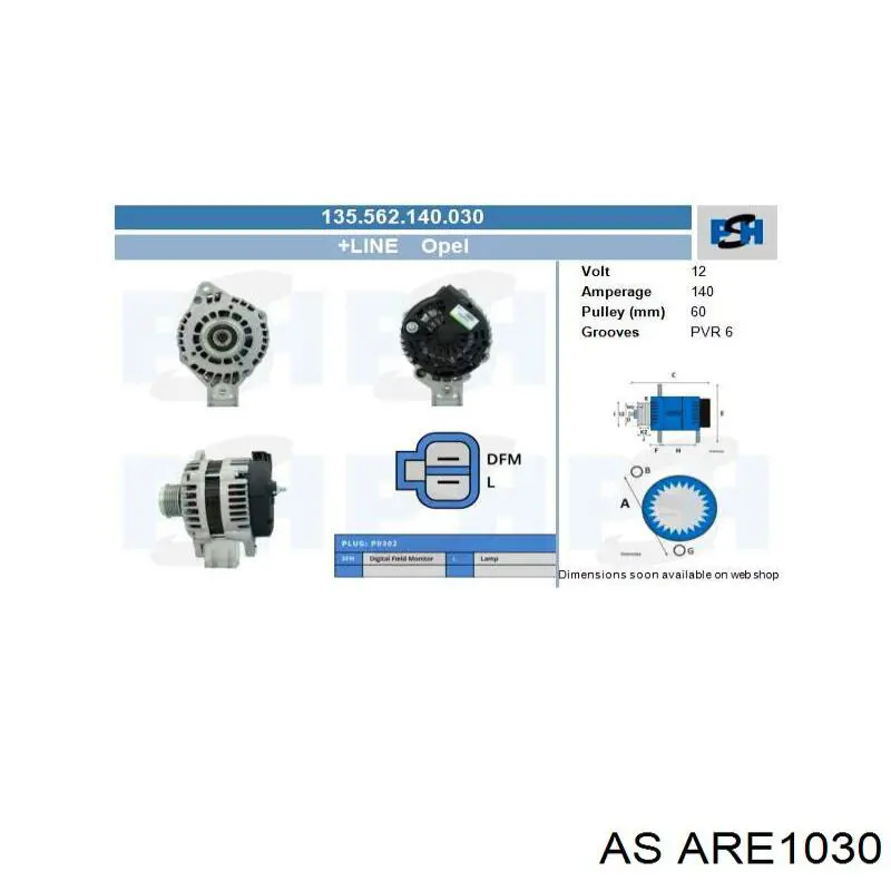 Реле зарядки генератора AS/Auto Storm ARE1030 цена, от 29.43 USD