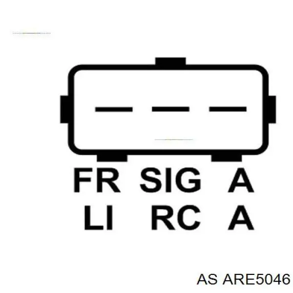 ARE5046 AS/Auto Storm реле-регулятор генератора (реле зарядки)