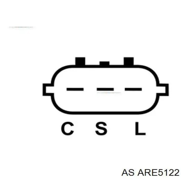 Реле генератора ARE5122 AS/Auto Storm