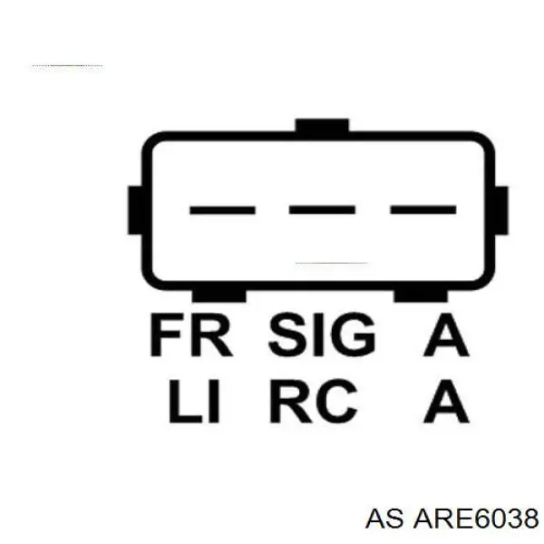 ARE6038 AS/Auto Storm реле-регулятор генератора (реле зарядки)
