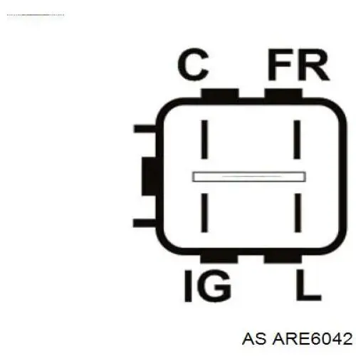 Реле зарядки генератора AS/Auto Storm ARE6042 цена, от 25.21 USD