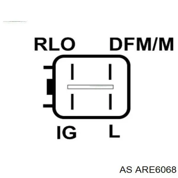 Реле генератора ARE6068 AS/Auto Storm
