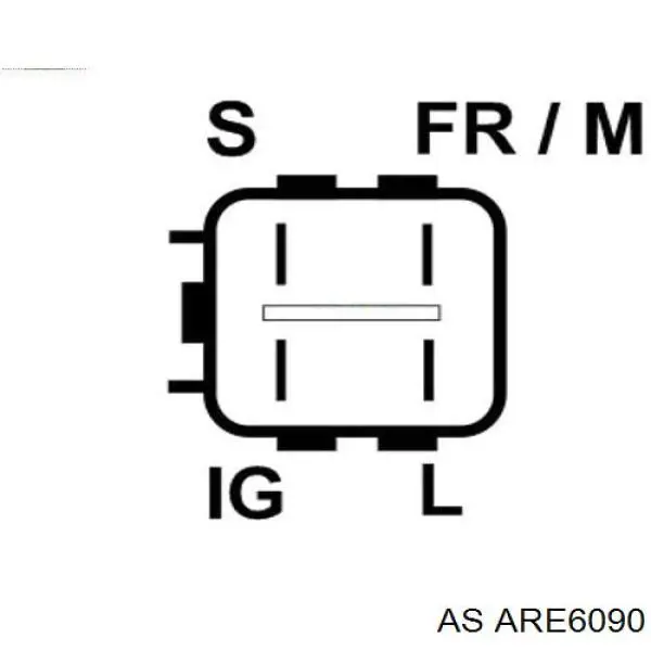 Реле генератора ARE6090 AS/Auto Storm