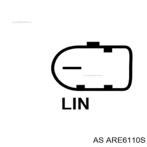 Реле зарядки генератора AS/Auto Storm ARE6110 цена, от 41.34 USD