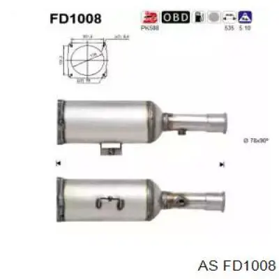 DPF011 Polcar Сажевый фильтр DPF