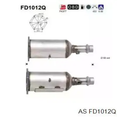 Сажевый фильтр системы отработавших газов FD1012Q AS/Auto Storm