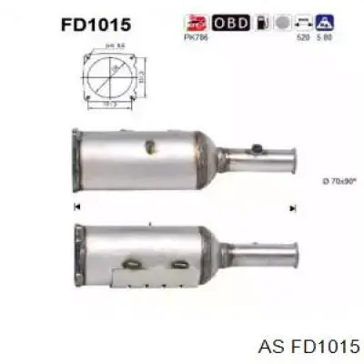 ДПФ фильтр BM Catalysts BM11004 цена, от 254.34 USD
