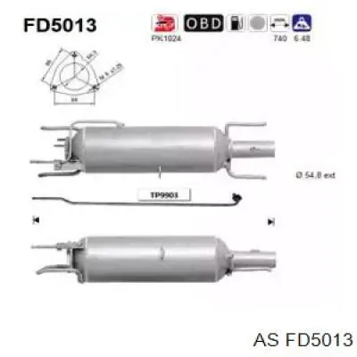 DPF-фильтр Opel 5850154