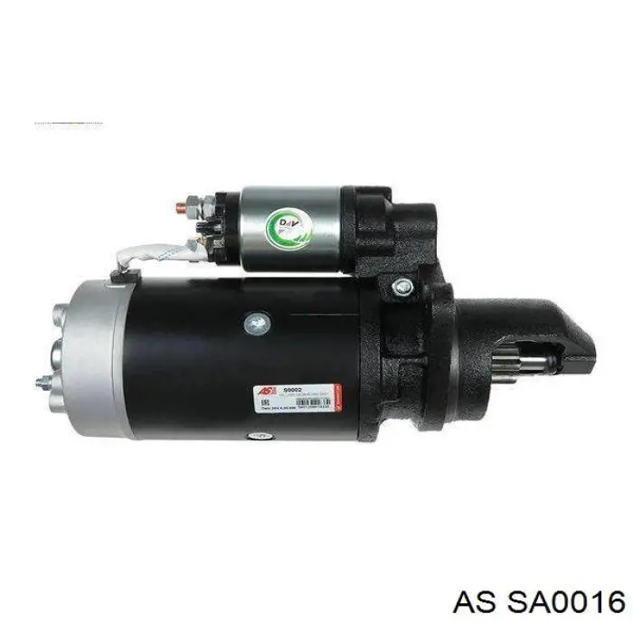 SA0016 AS/Auto Storm якорь (ротор стартера)