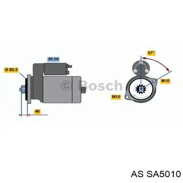 Купить SA5010 AS/Auto Storm Якорь стартера