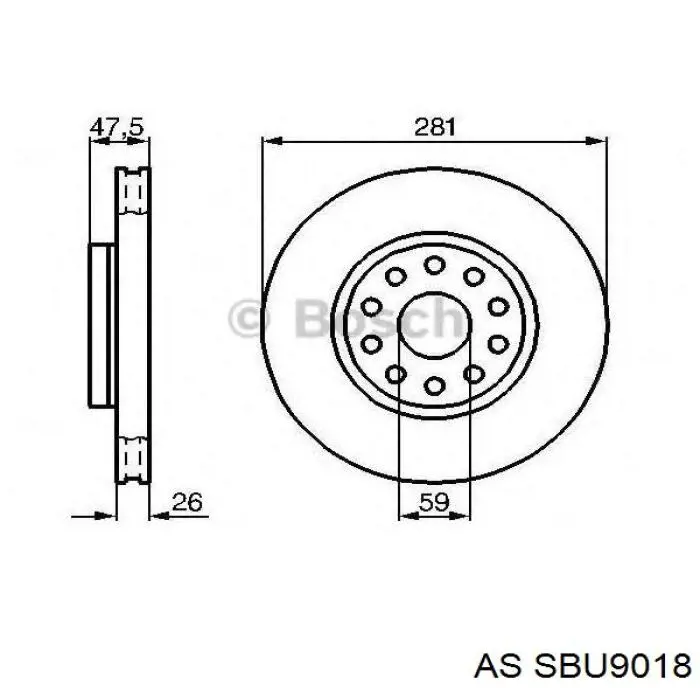 SBU9018 AS/Auto Storm Втулки стартера