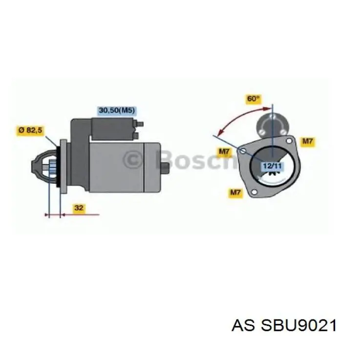 Комплект втулки стартера AS/Auto Storm SBU9021