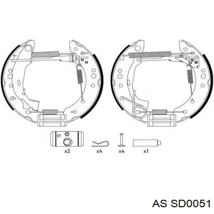 Бендикс стартера SD0051 AS/Auto Storm