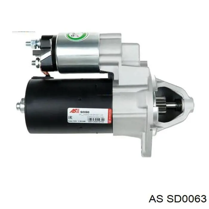 Бендикс стартера SD0063 AS/Auto Storm