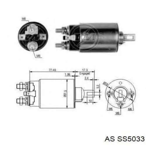 Купить SS5033 AS/Auto Storm Тяговое реле