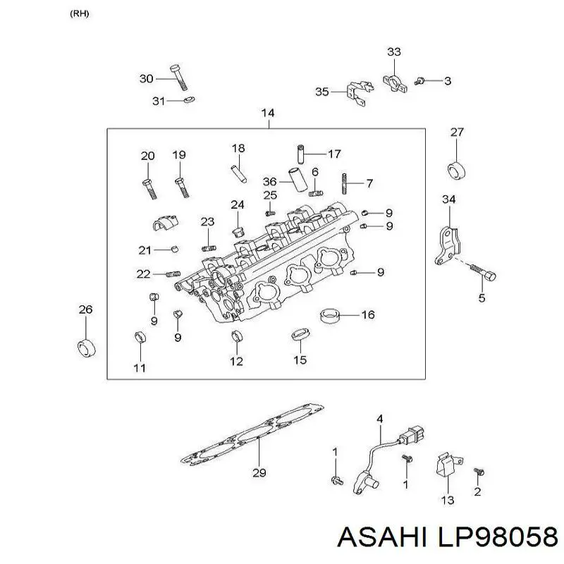LP98058 Asahi 